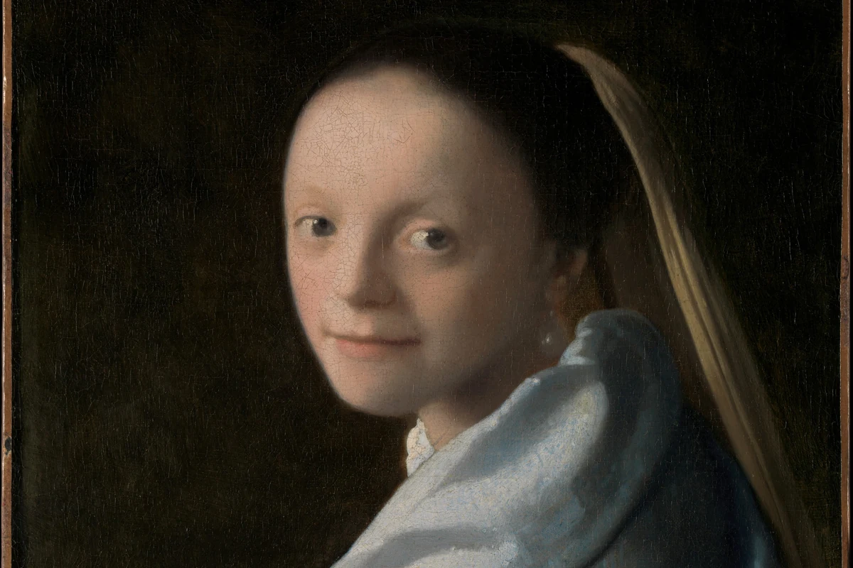 Study of a Young Woman by Johannes Vermeer
